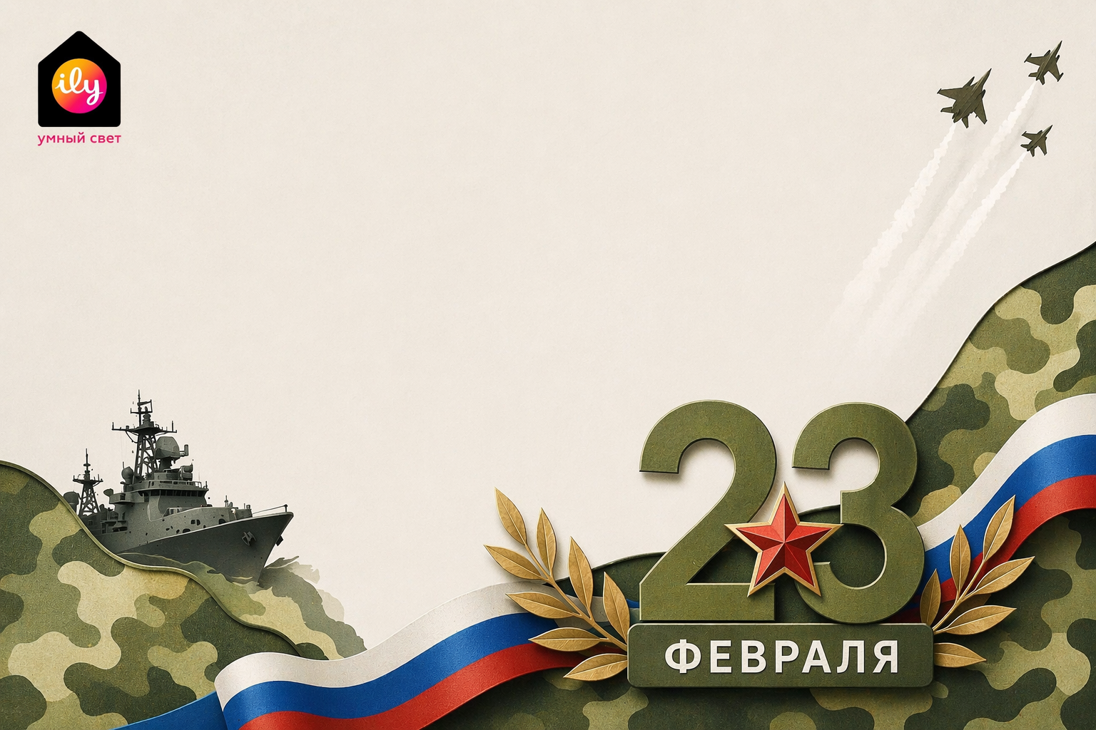 Поздравляем с Днём защитника Отечества!