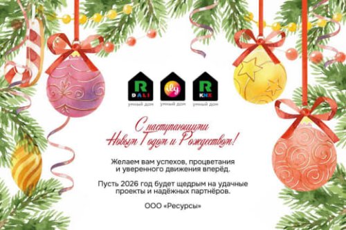С наступающим Новым годом и Рождеством!
