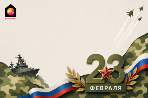 Поздравляем с Днём защитника Отечества!